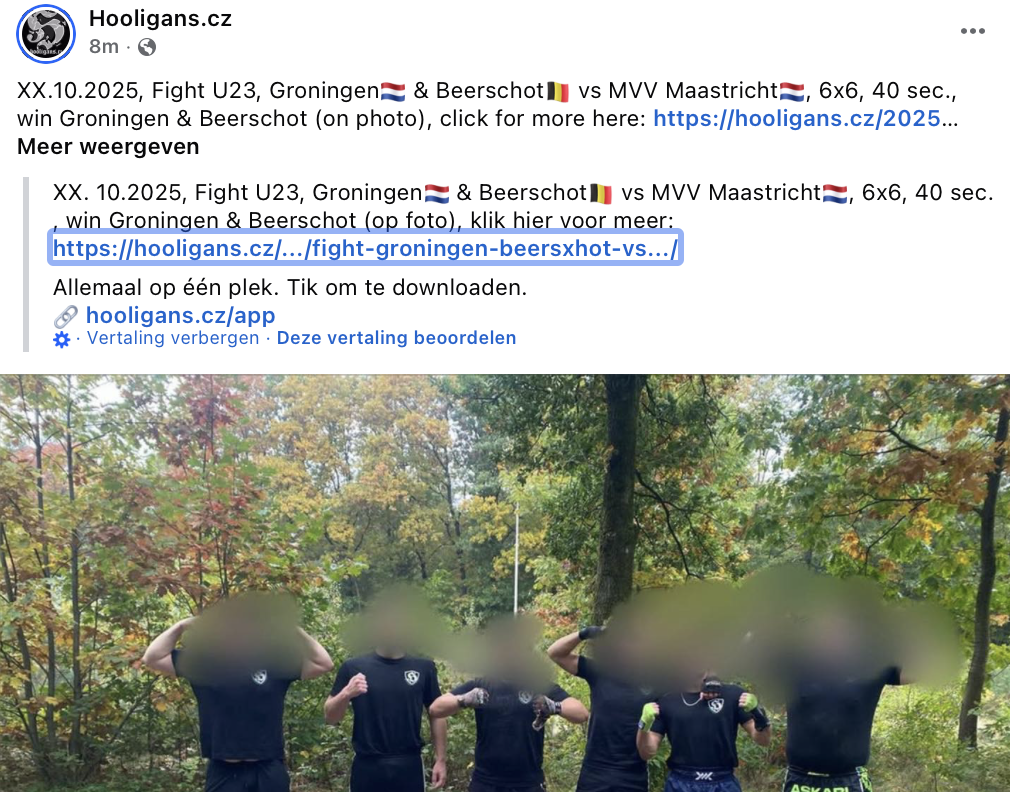 Bosgevecht 6x6, 40 seconden Groningen/Beerschot - MVV