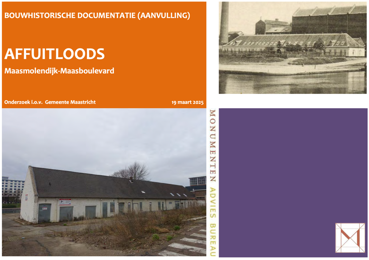 Sloopkogel voor de Affuitenloods