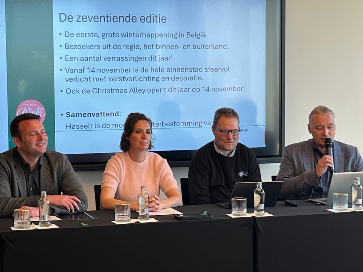 Hoe deze Maastrichtenaar van Hasselt dé kerststad maakte