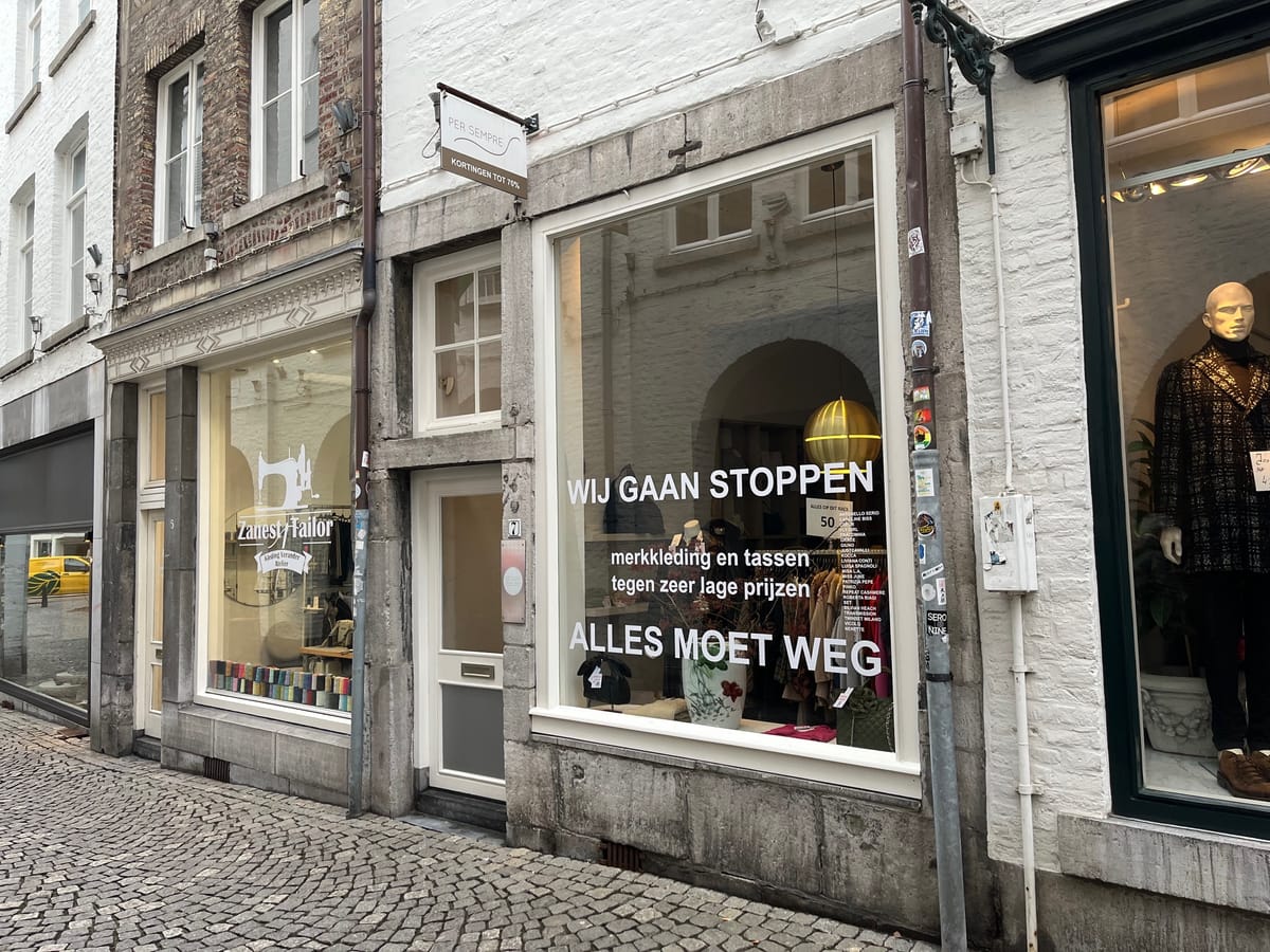 Opvallend veel leegstand in sommige straten