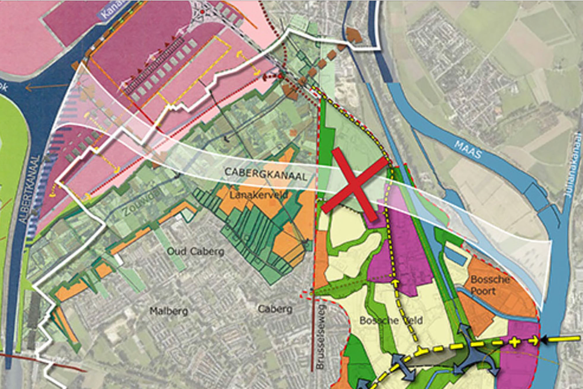 Kijk ook naar Cabergkanaal, niet alleen naar Servaasbrug