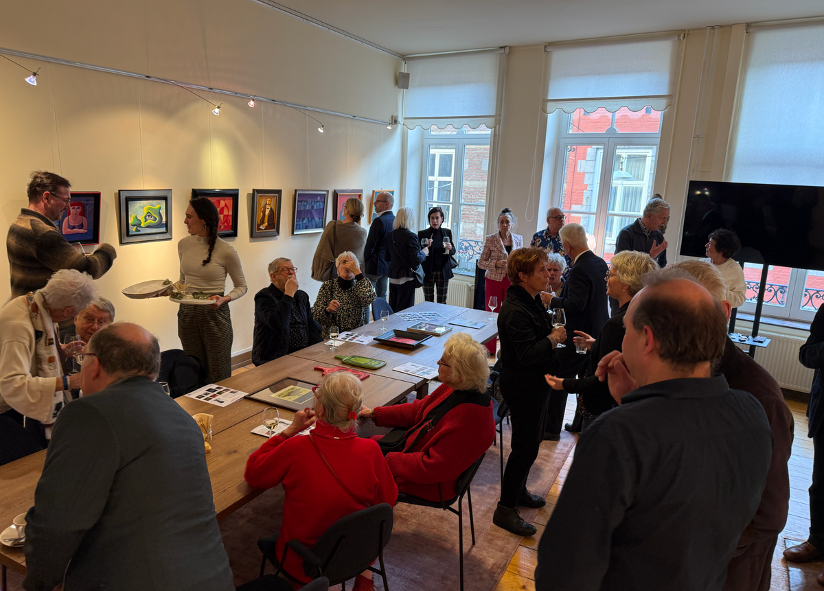 Expositie Gèr Huntjens officieel geopend in Maastricht