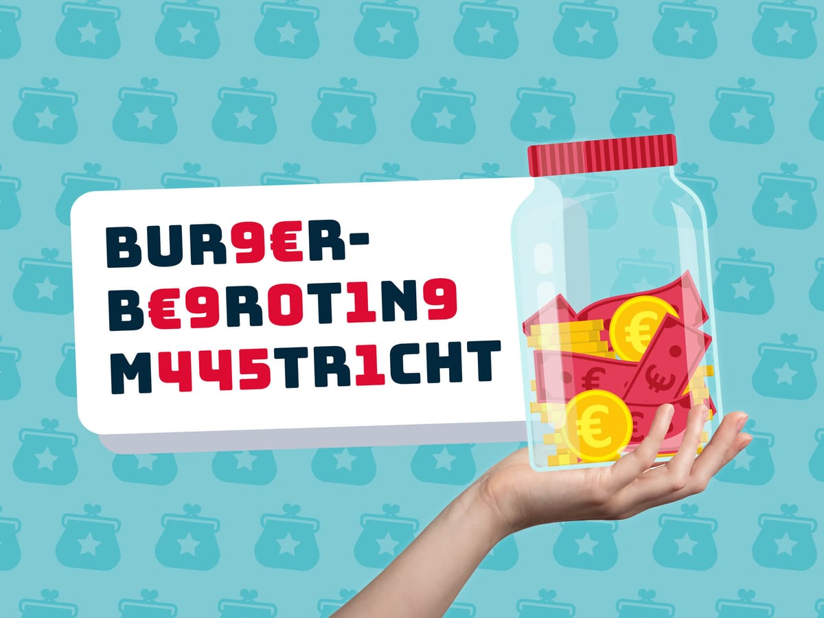 Stem op jouw favoriete project van Burgerbegroting Maastricht