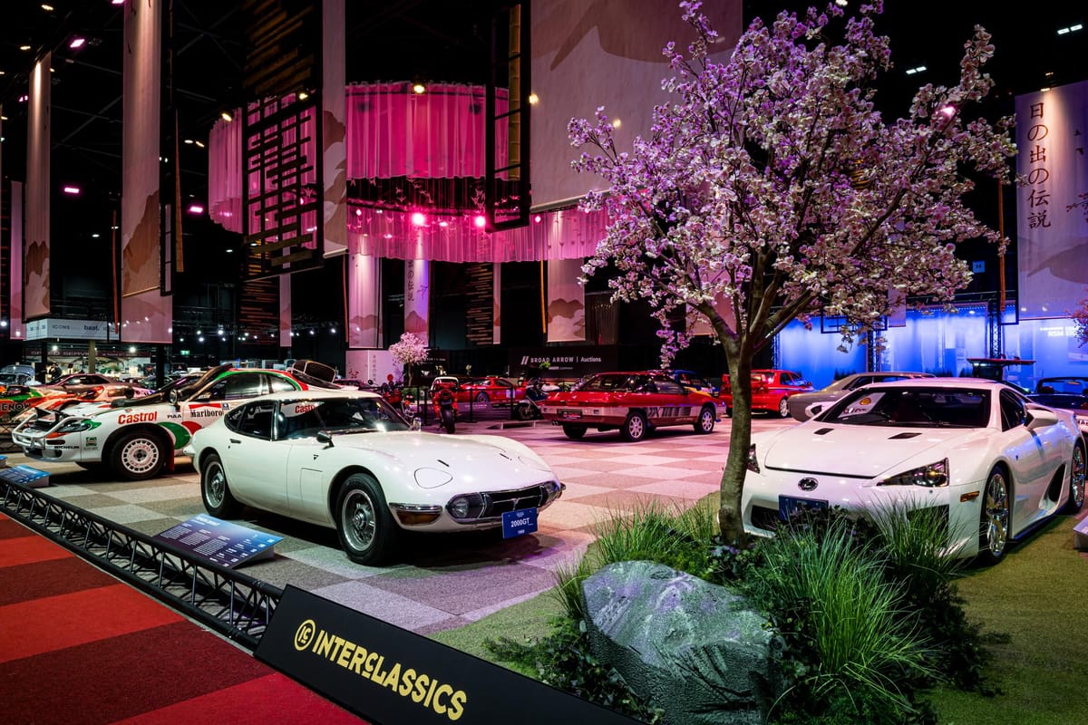 Miljoenenverkopen en Supercar Foyer, InterClassics recordeditie