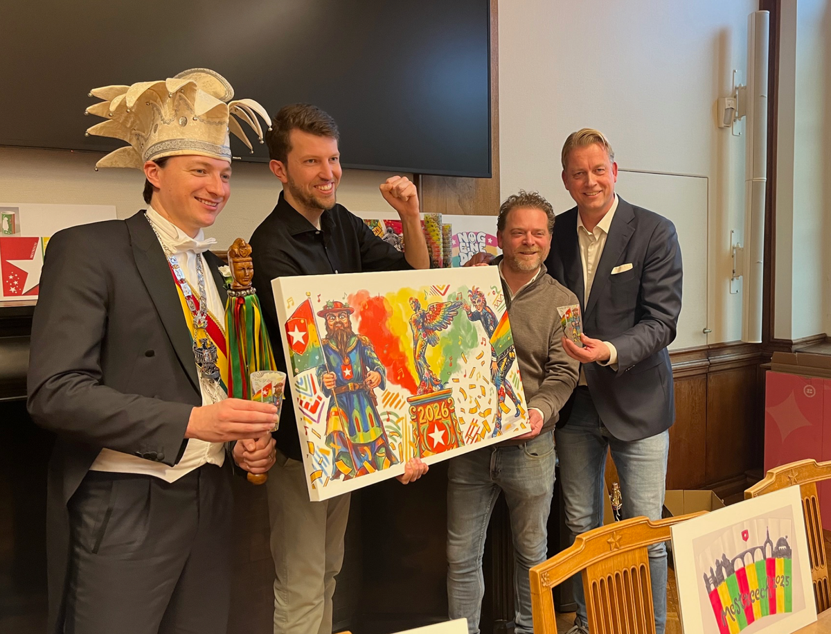 Nieuw ontwerp carnavalsbeker