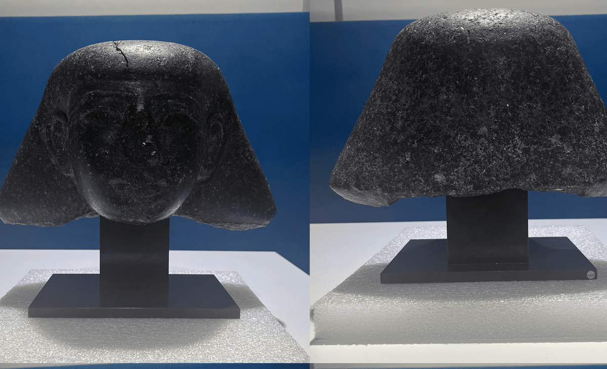 Geplunderd beeld via Tefaf terug naar Egypte