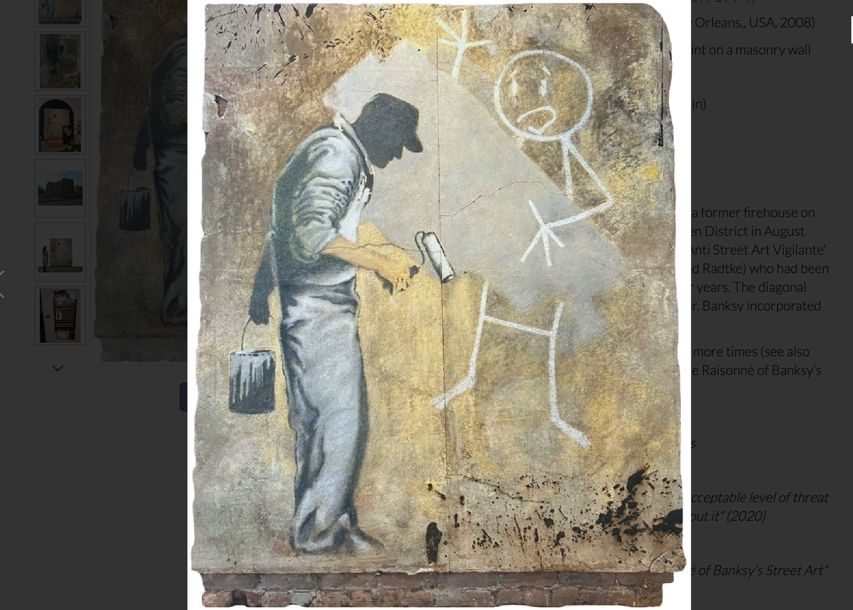 'Maastrichtse' Banksy-veiling levert 1,5 miljoen op