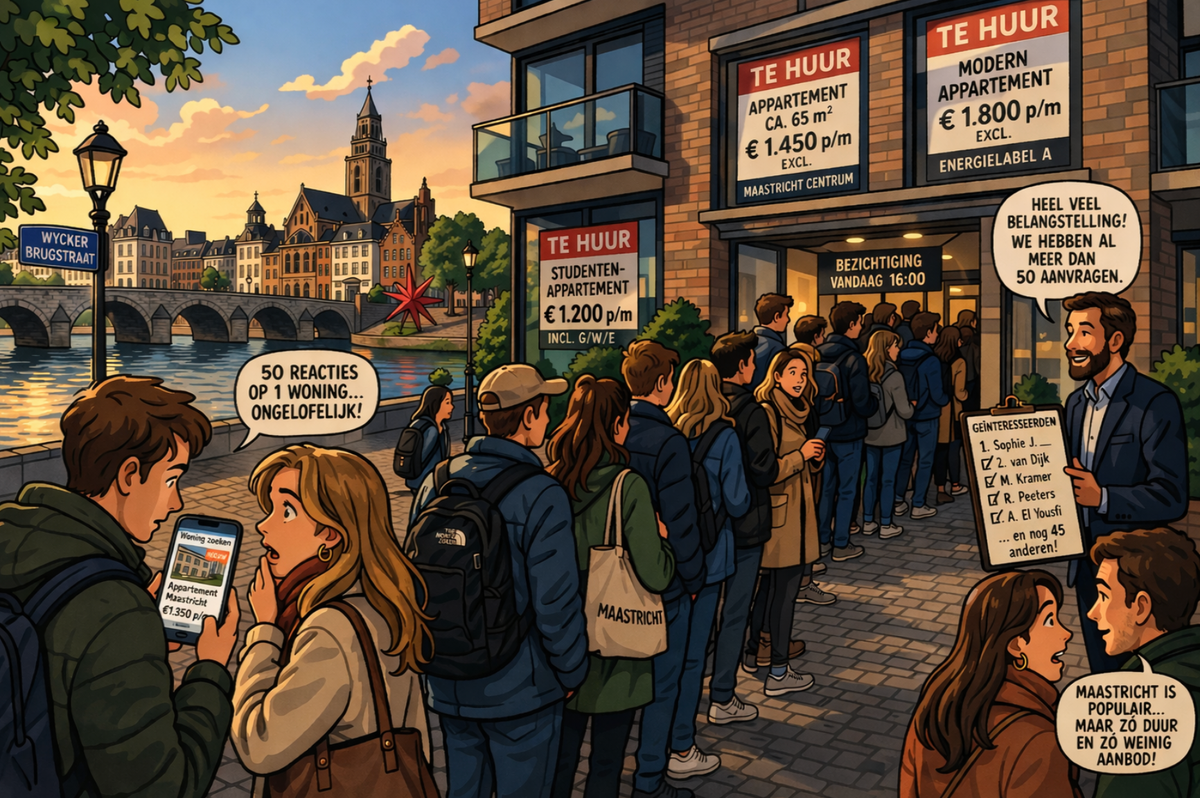 Huren steeds meer voor de elite