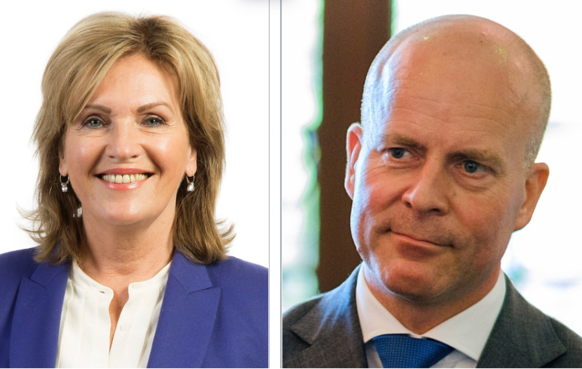 Pia Dijkstra en Raymond Knops formateurs