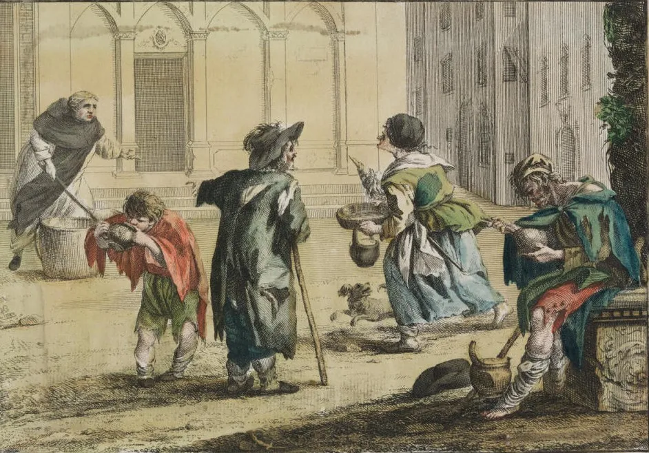 Maastrichtse bedelaars in de achttiende eeuw