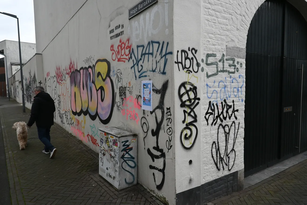 Grafitti verovert de stad