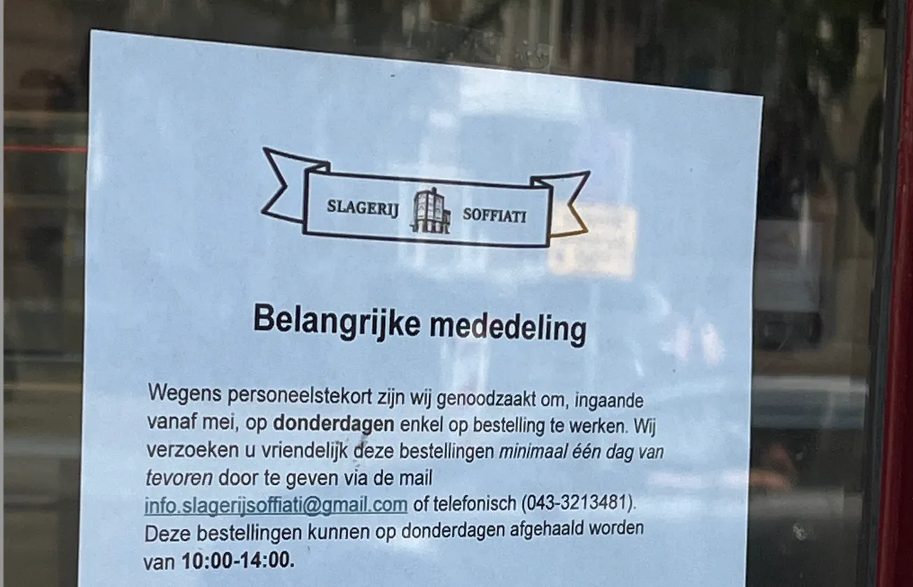 Kleine ondernemer gebukt onder personeelsgebrek