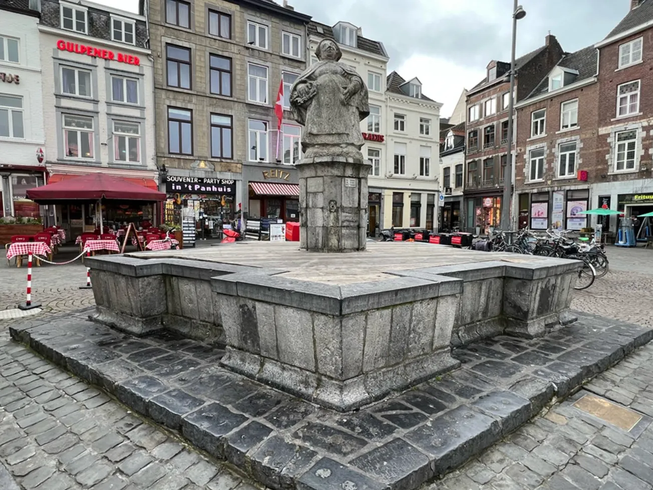 17 fonteinen stad compleet vernieuwd