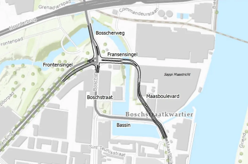Raad stemt voor Verlengde Maasboulevard