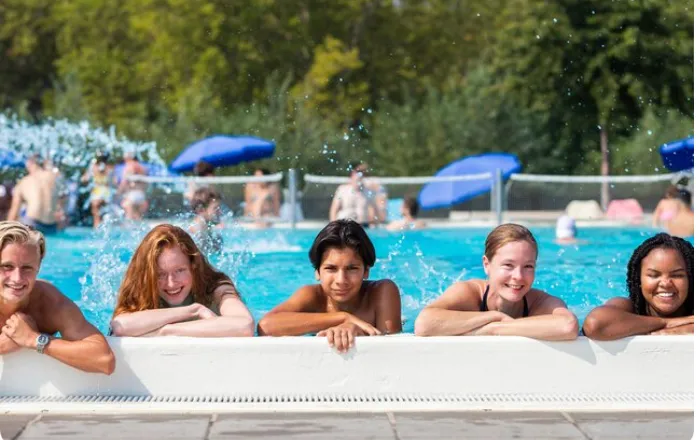Mooi weer: Geusseltbad vier dagen dicht