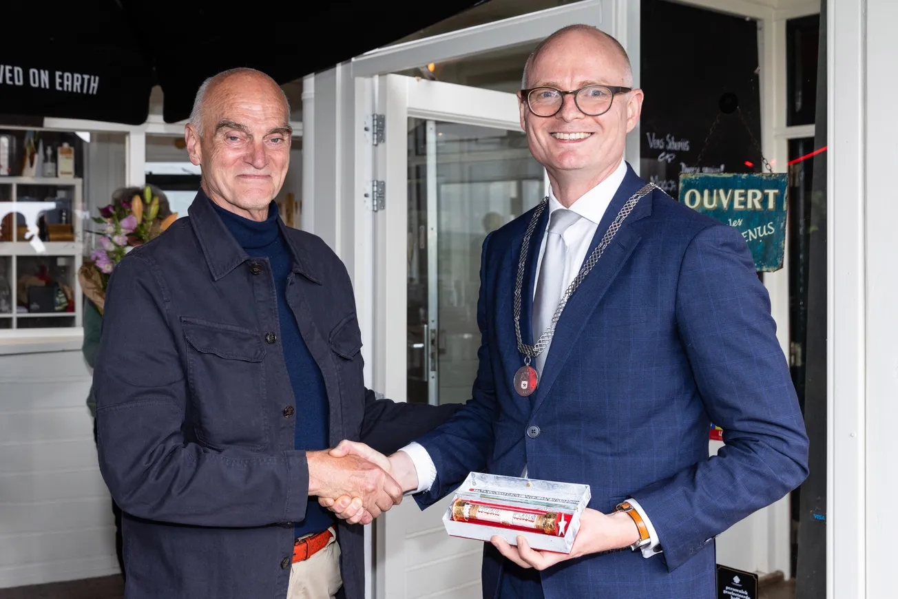 Teken van Verdienste voor Nick Bos