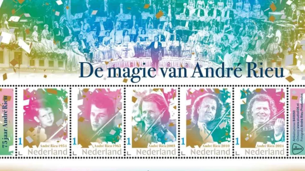 Eigen postzegel voor André Rieu