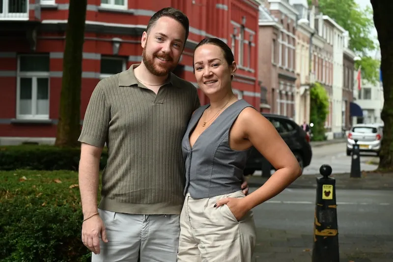 De droom van Davey en Laura komt uit.. restaurant Les Deux