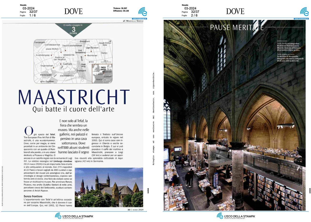 Tefaf laat Maastricht schitteren in internationale magazines