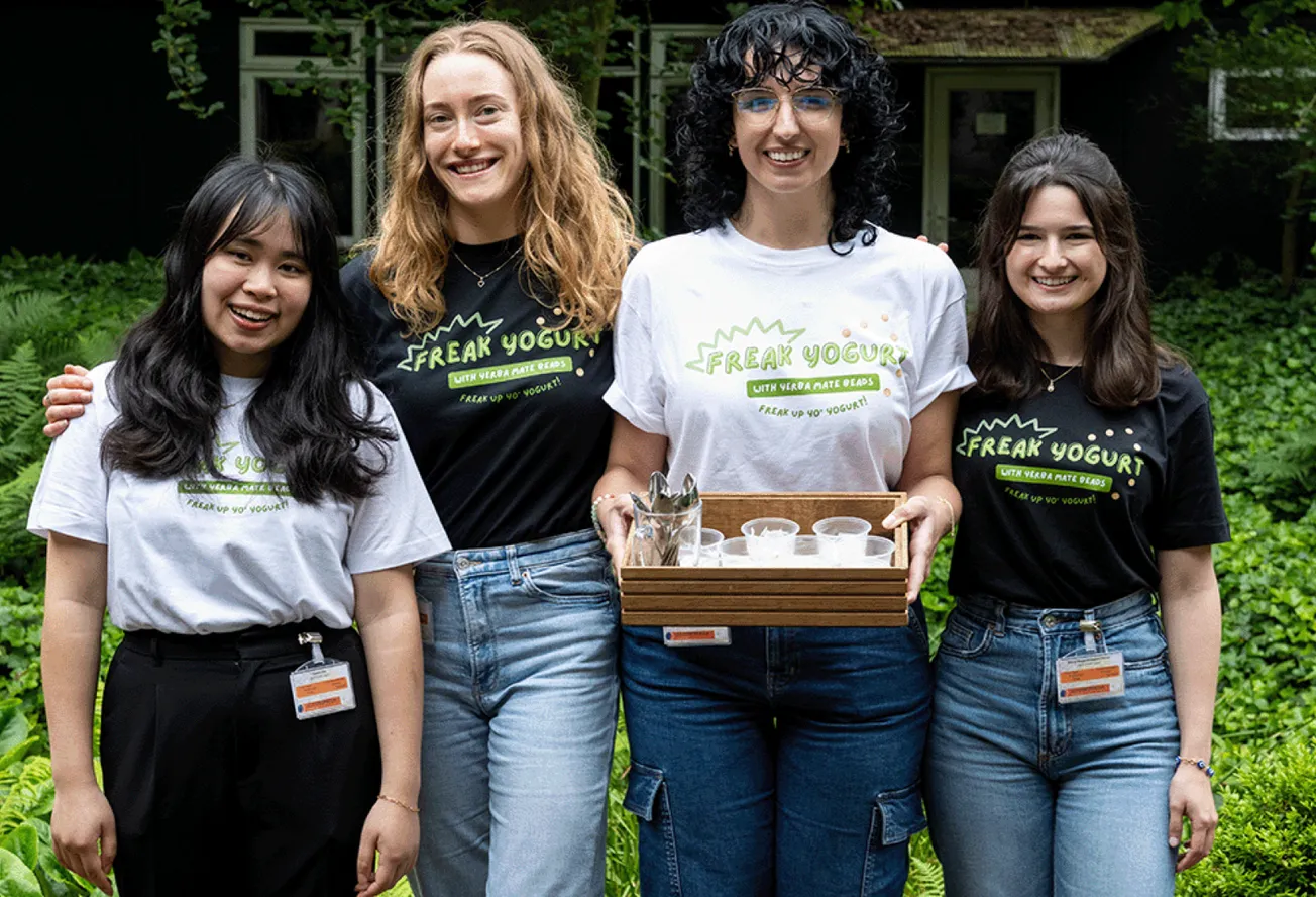 Studenten winnen prijzen industrie met Freak Yoghurt