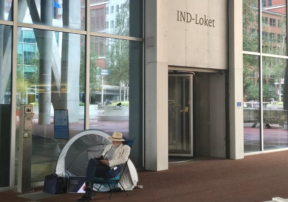 Eduard Disch in hongerstaking tegen uitzetting