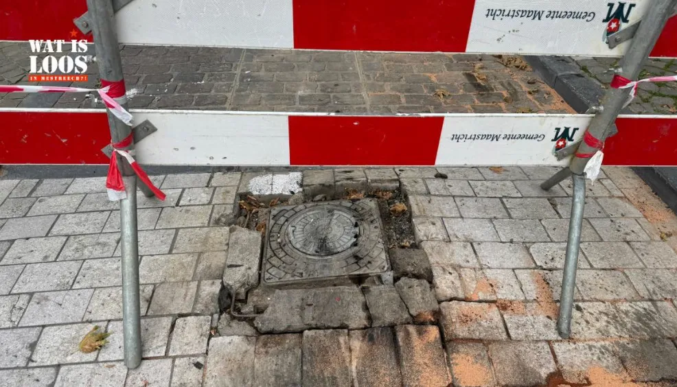 Weer een "domme automobilist" die paaltje en eigen auto vernielt