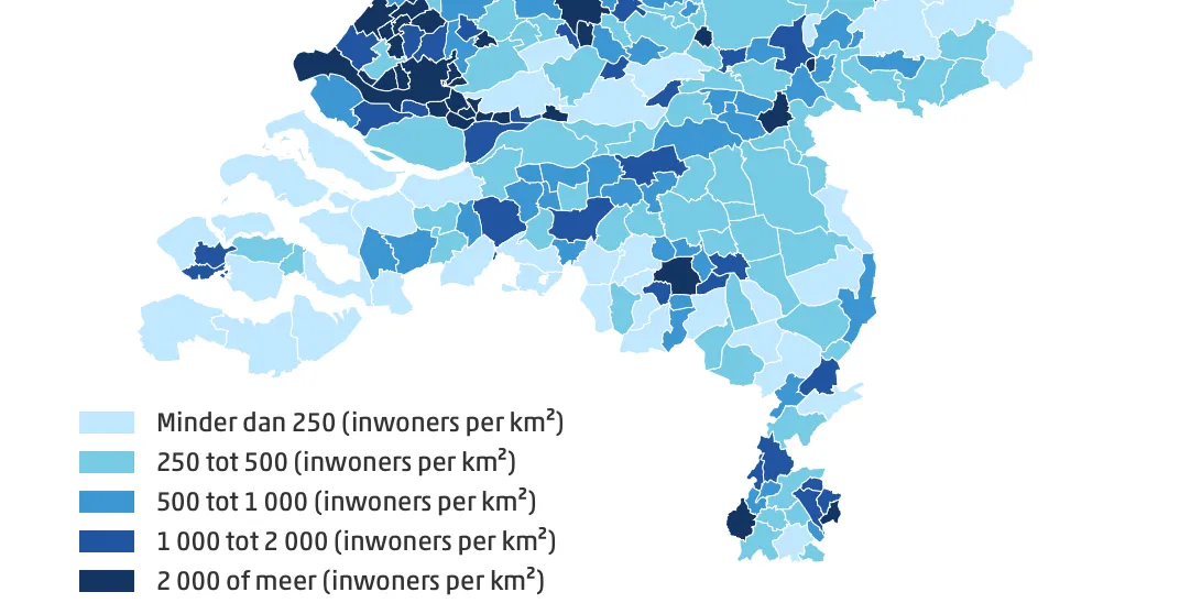 Maastricht dichtst bevolkt, minste woningen in pijplijn