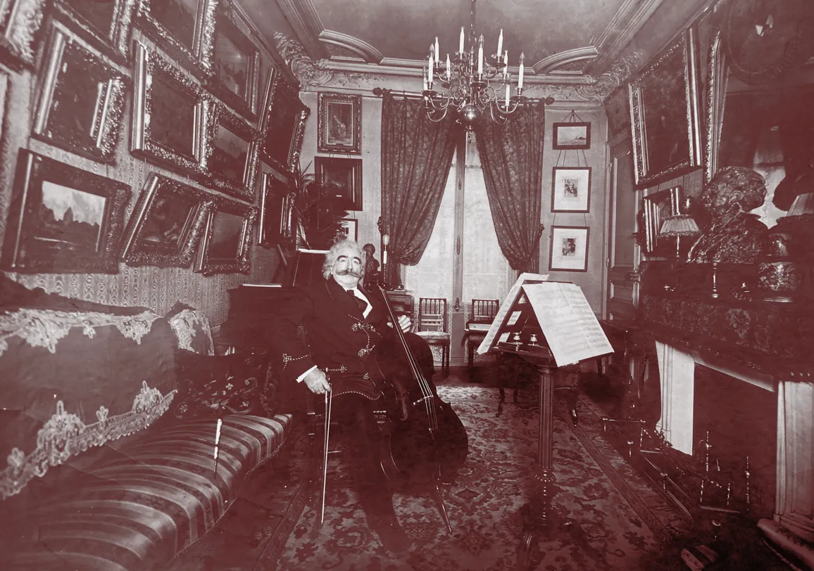 Wereldberoemde cellist Joseph Hollman, de André Rieu avant la lettre