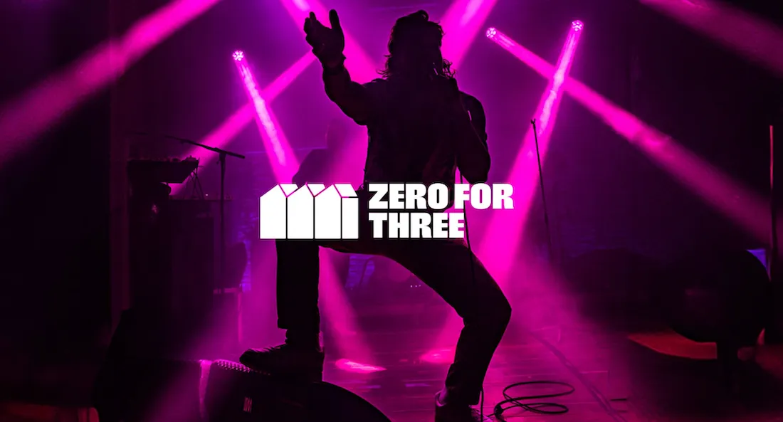 Zero for three, drie bands gratis te zien in de Muziekgieterij