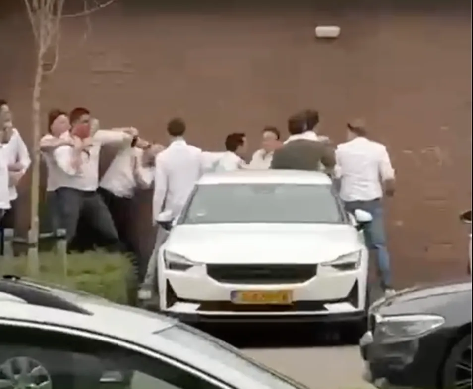Video van vechtpartij bij Herenzitting Heugem
