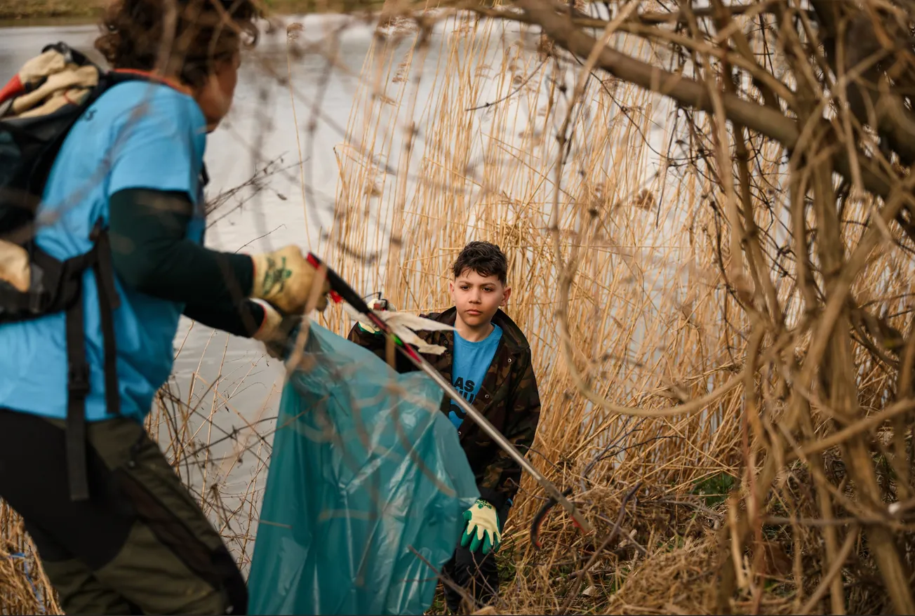 Succesvolle zevende Maas Cleanup