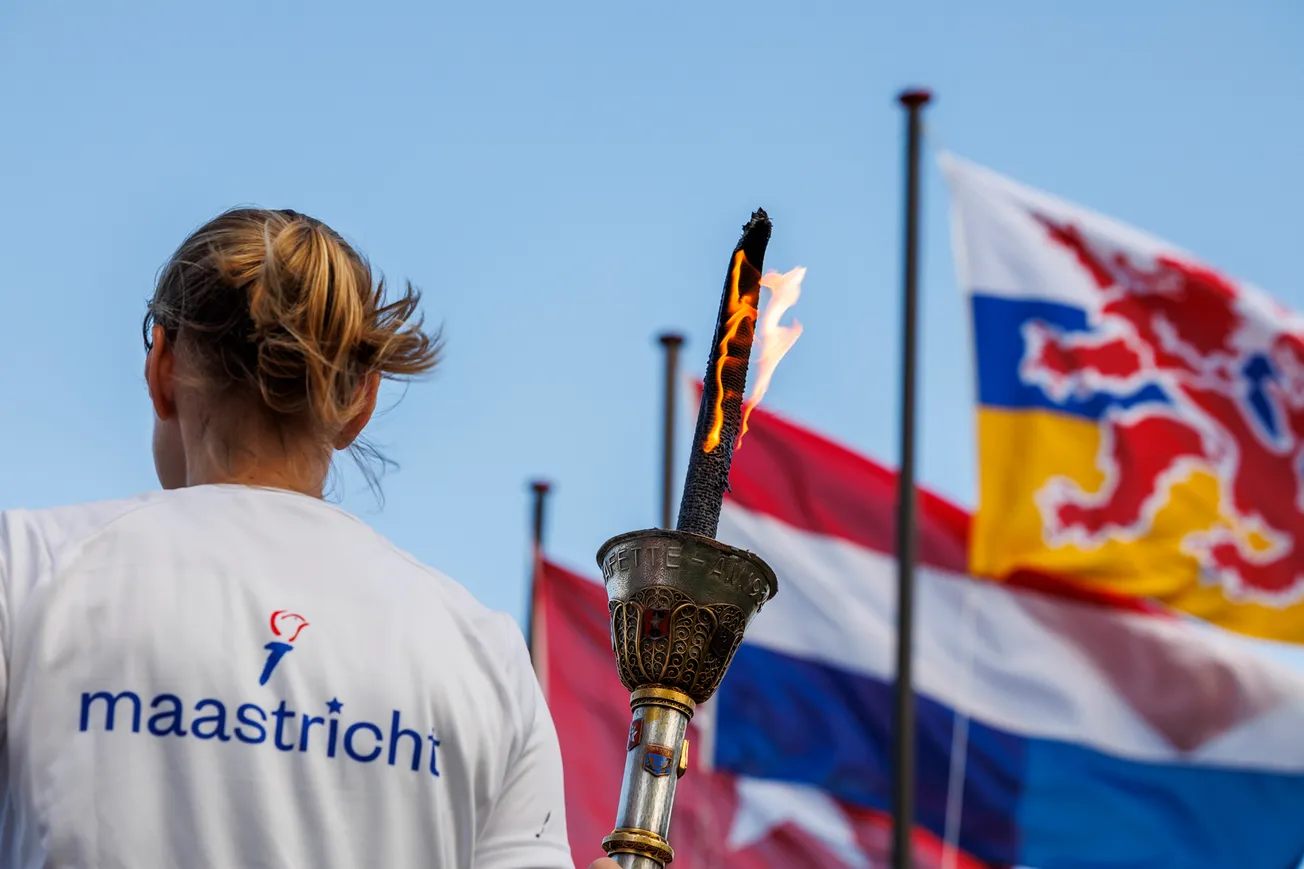 Bevrijdingsvuur is in Maastricht