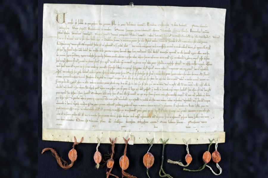 Unieke tentoonstelling Middeleeuwse Limburgse oorkonden