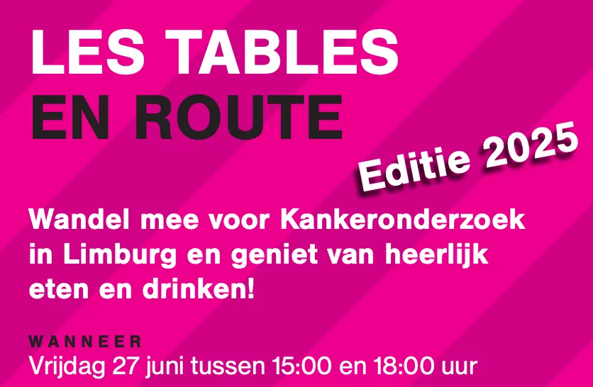 Culinaire wandeling voor kankeronderzoek