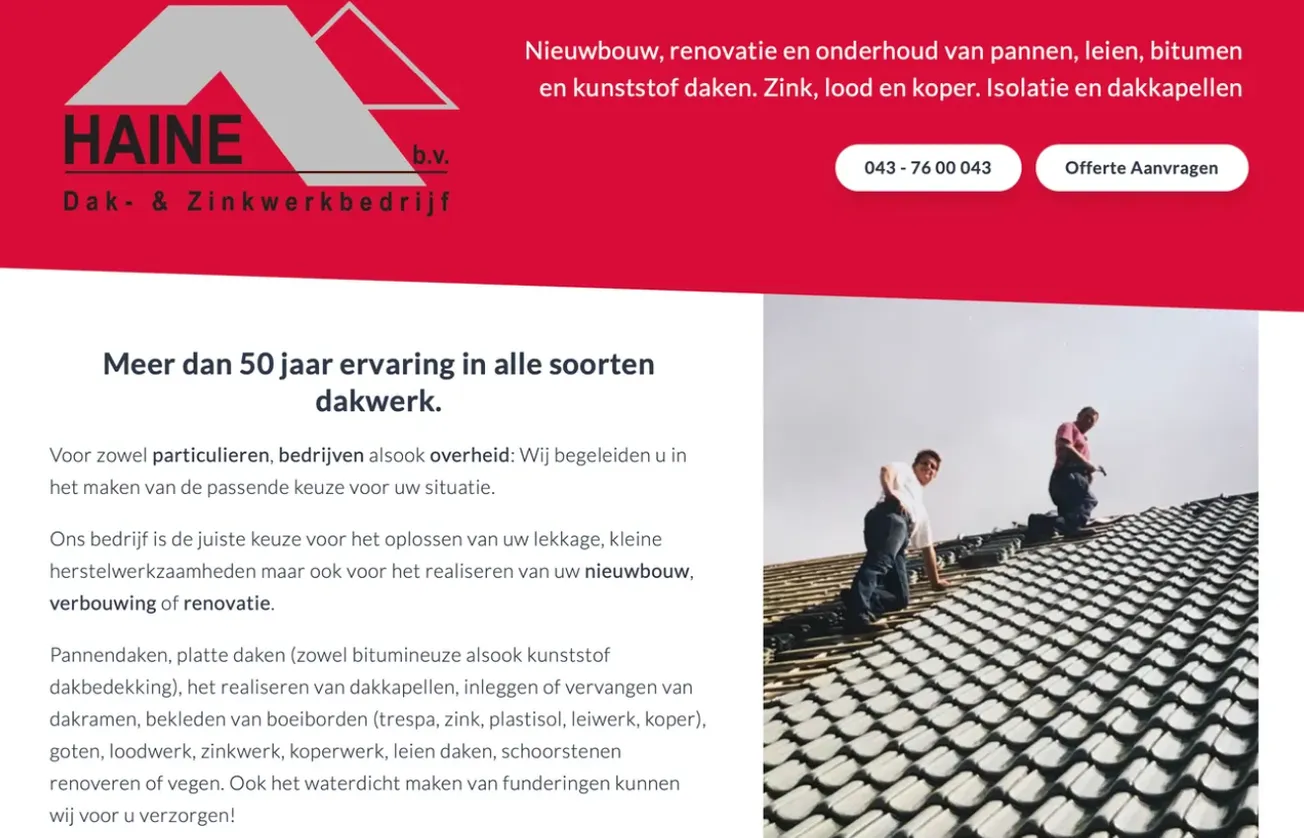 Curator wil financiële gegevens van failliete dakdekker