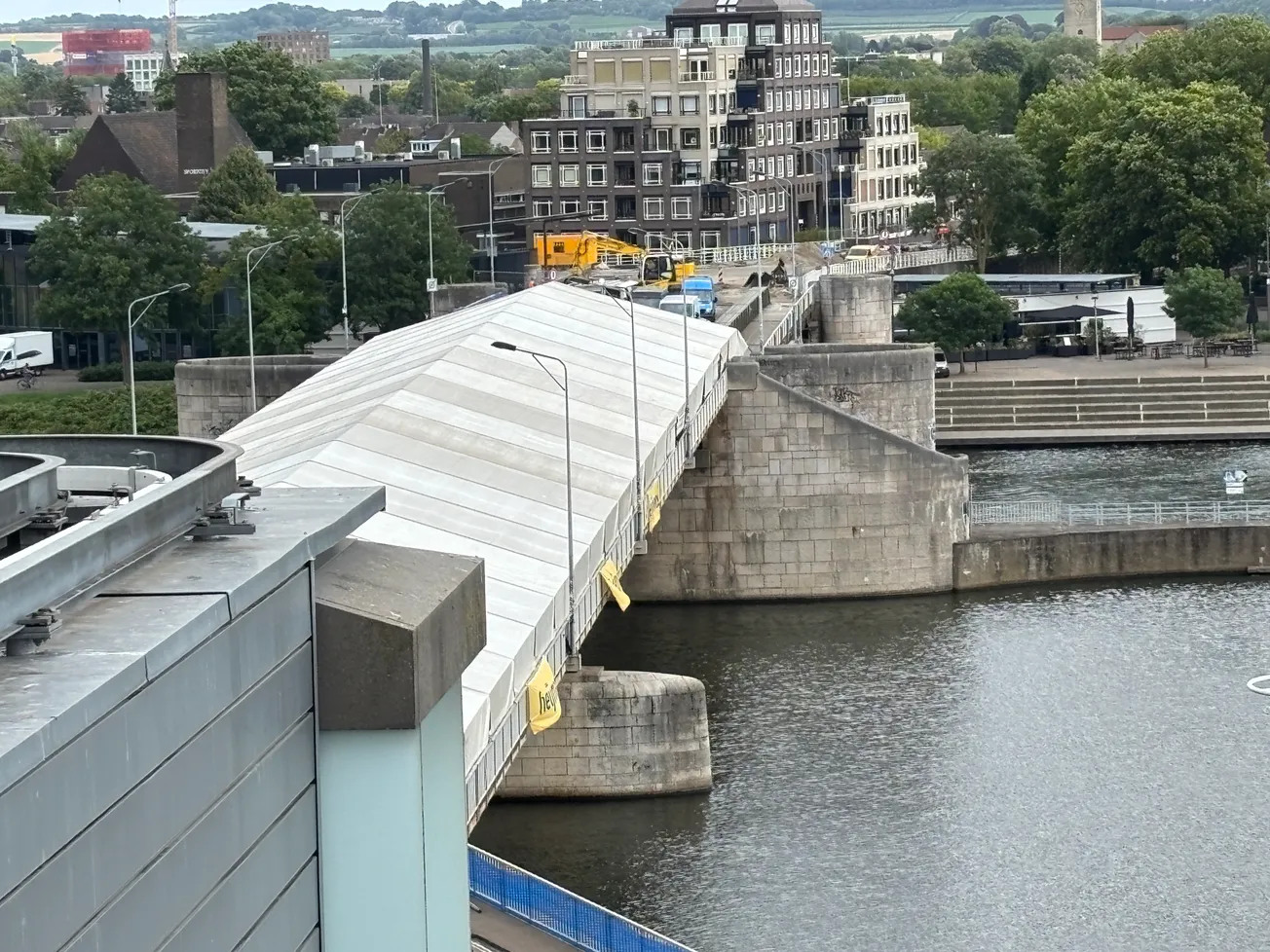 Werken in de partytent