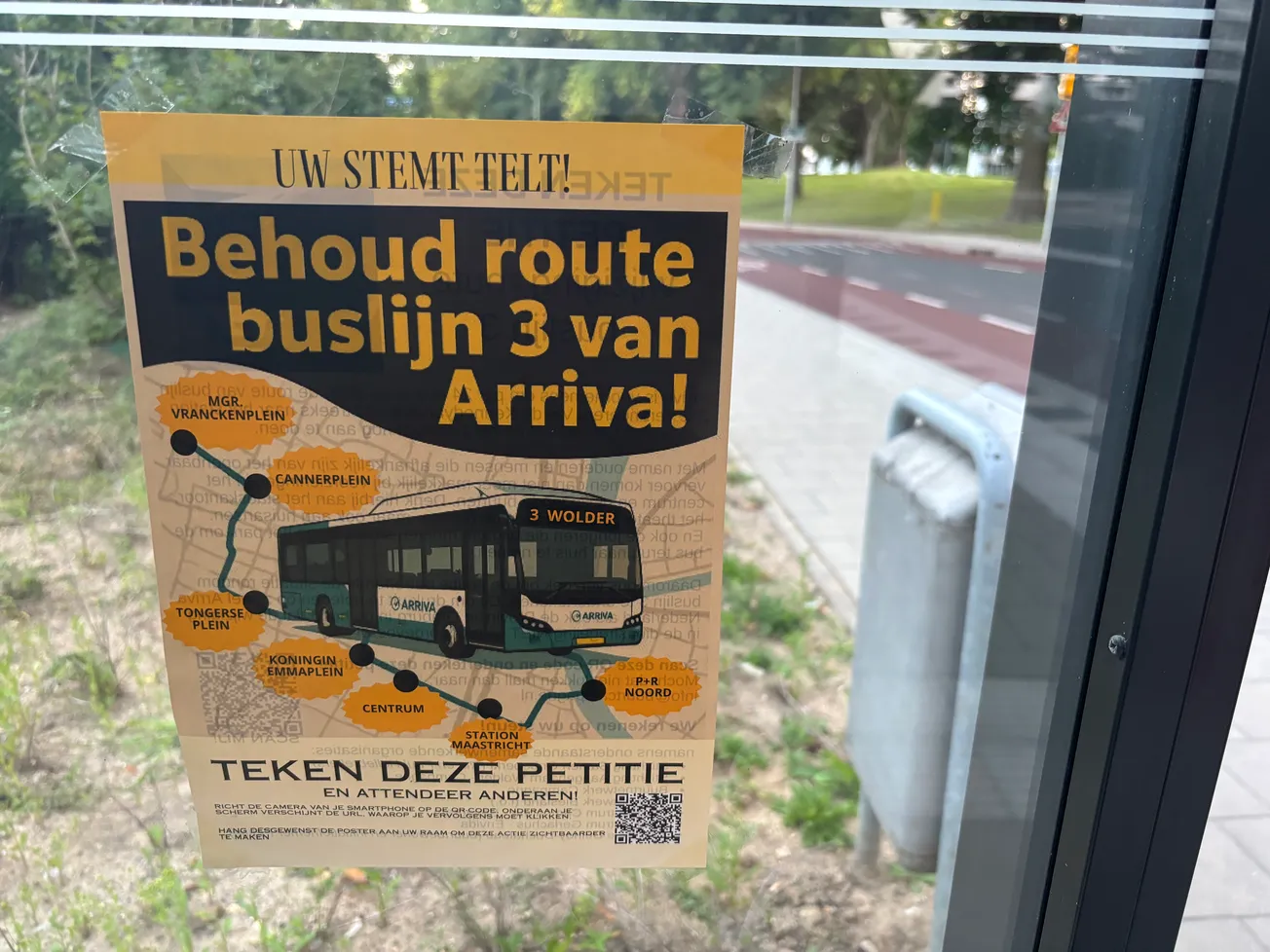 Stad: laat buslijn 3 ongemoeid