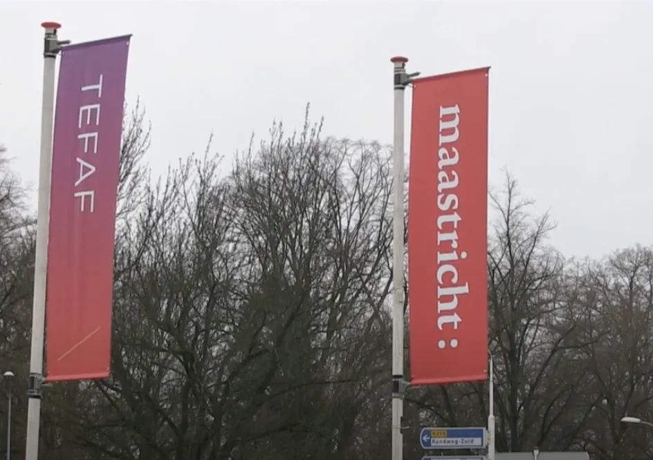 Tefaf krijgt banieren gratis, Rieu en anderen moeten betalen