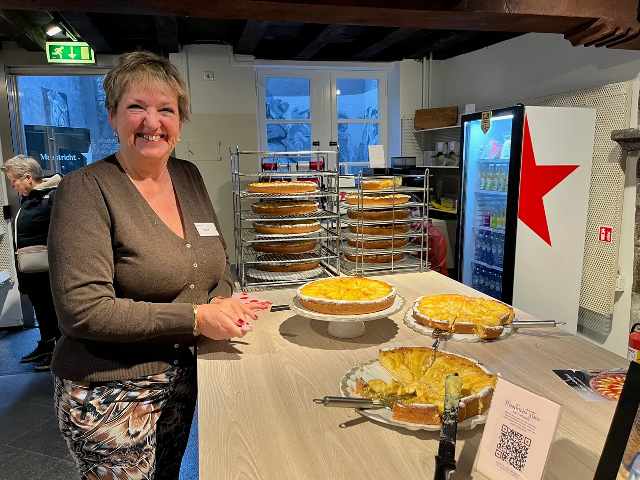 Toeristen maken kennis met de Maastricht vlaai
