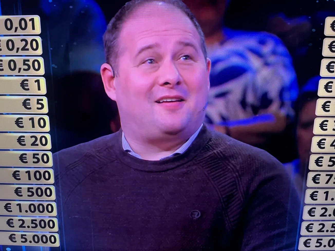 Jeroen van den Bosch wint 261.000 euro bij Linda de Mol
