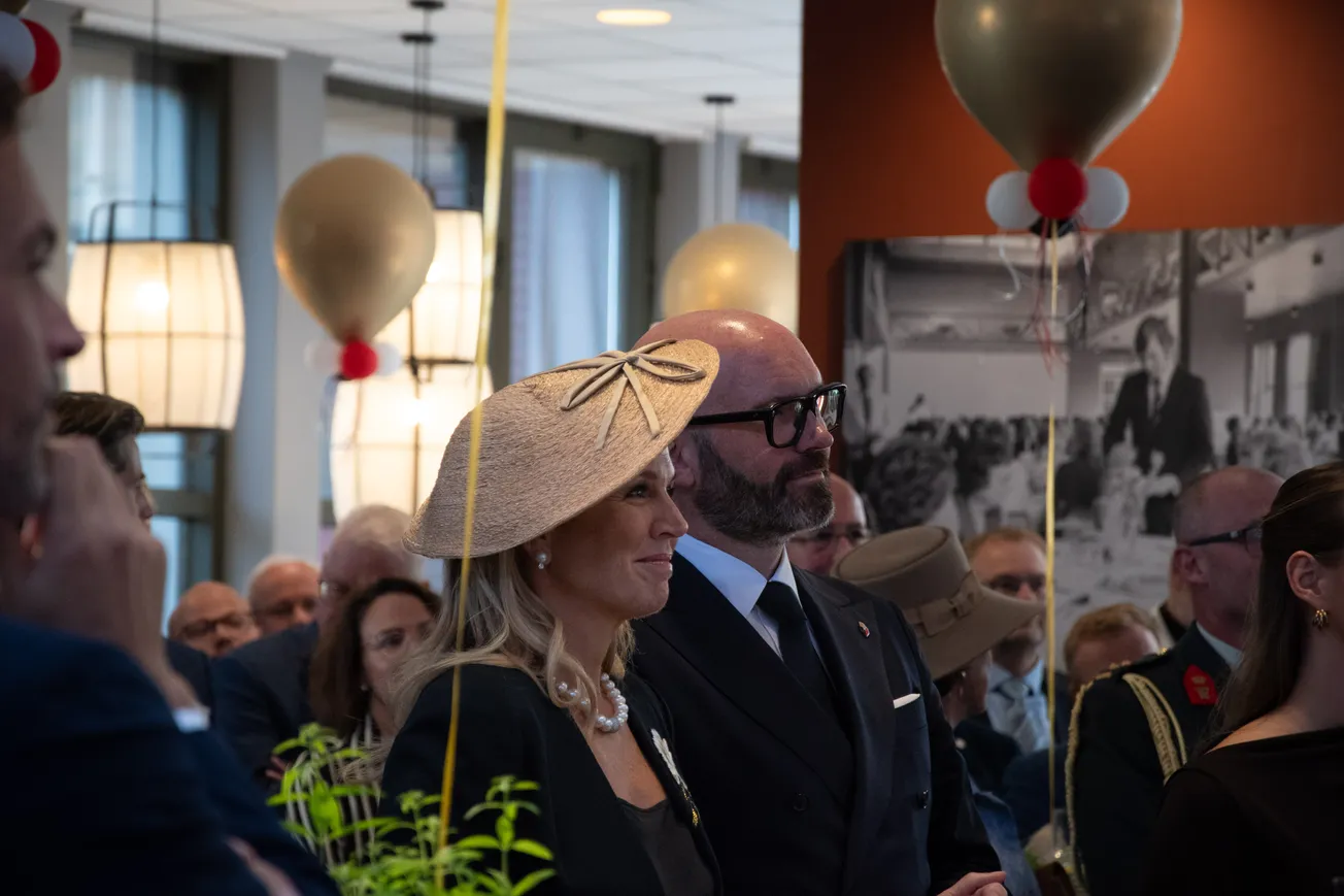 Máxima op hotelschool, alcoholvrij en vegetarisch