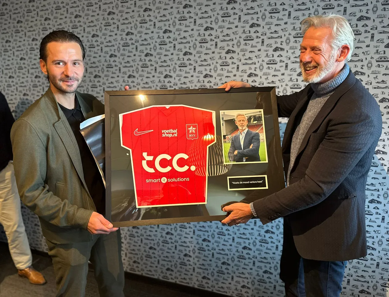 MVV bedankt Onno Hoes en doet inspiratie op in Tilburg