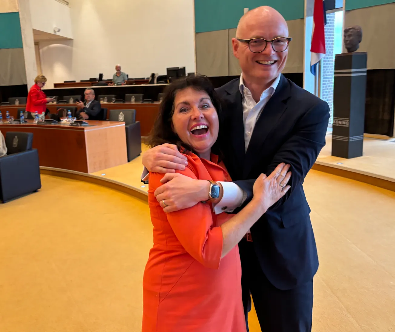 Kitty Nuyts aangereden en uitgeschakeld voor raad