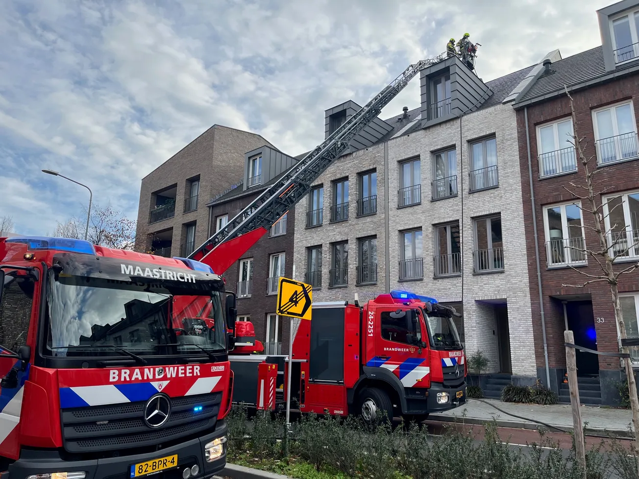 Zonnepanelen in brand