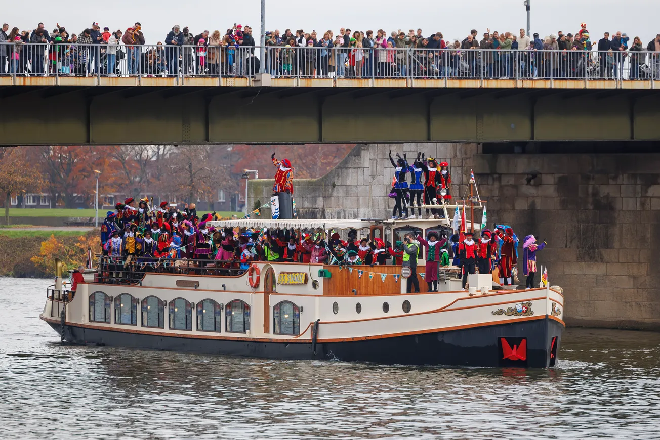 Sint aangekomen in Maastricht