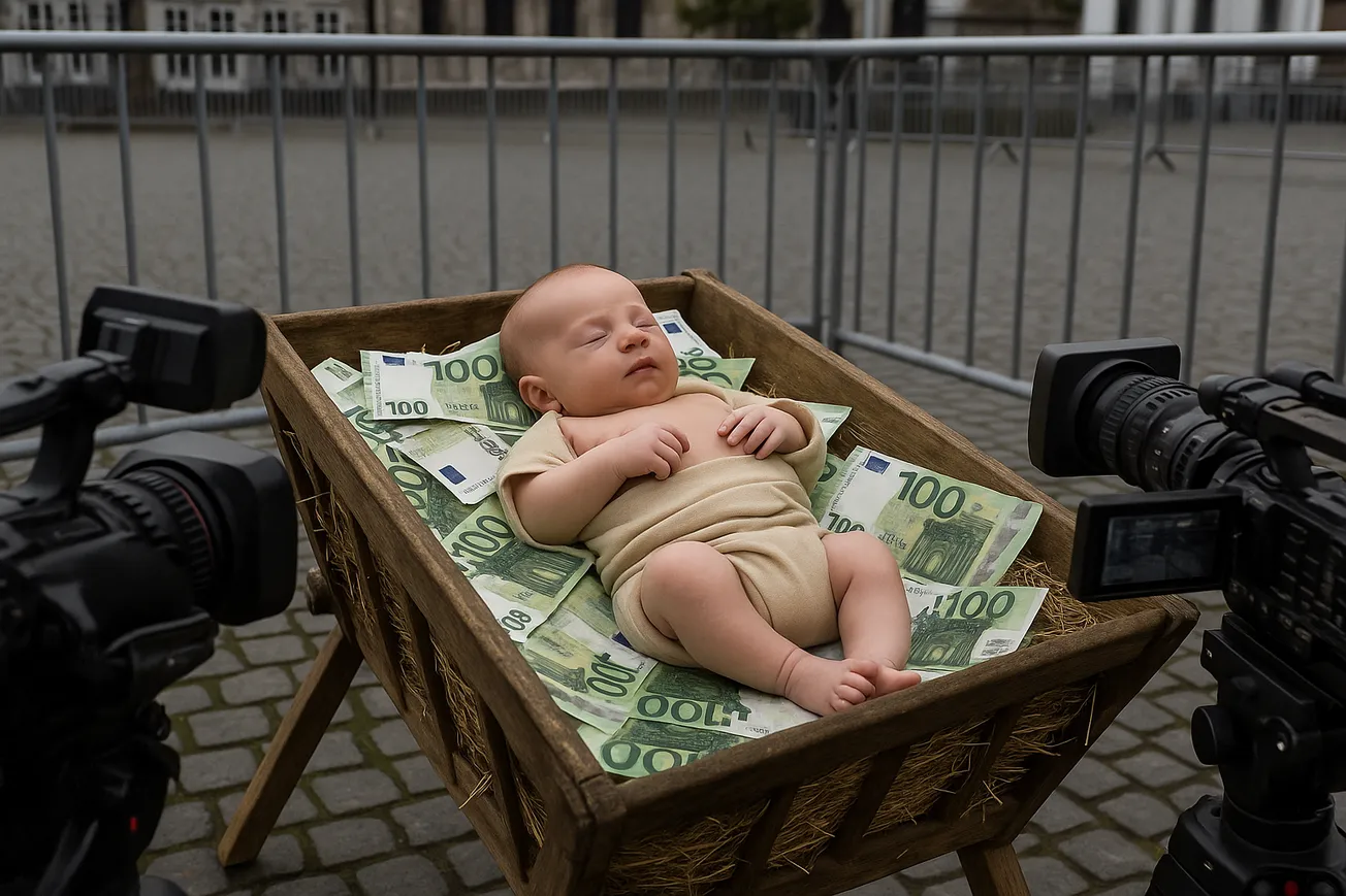 Wel een kerststal, maar geen wijzen uit het oosten