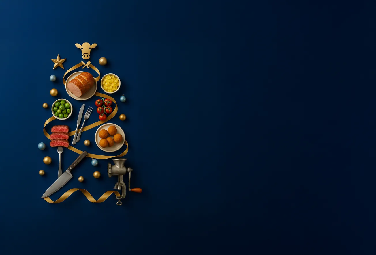 Het is weer zover Kerst bij slagerij Kusters