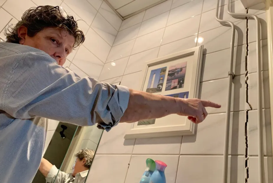 Grond onder deel woningen Heer blijft verzakken