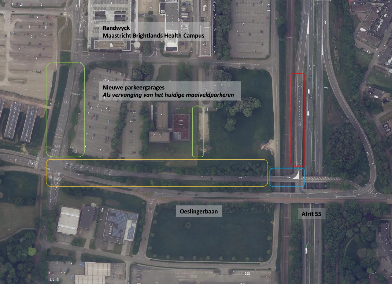 Geld rond voor aanpak files bij afrit A2 naar ziekenhuis