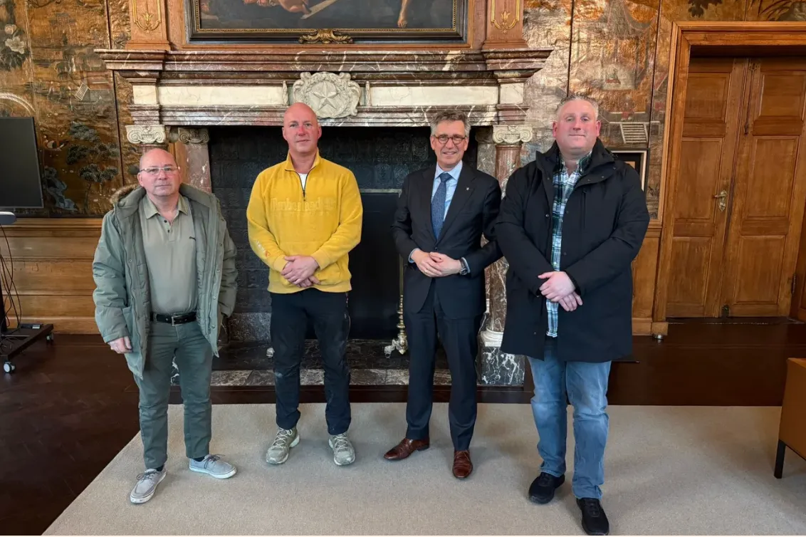 De onhandigste foto van de burgemeester